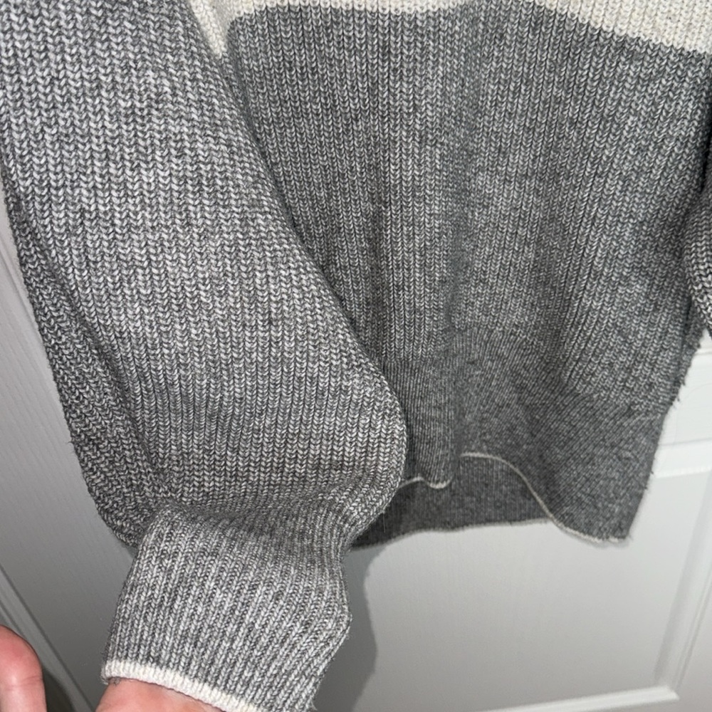 H&M Colorblock Mock Turtle Neck - image 3